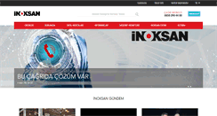 Desktop Screenshot of inoksan.com